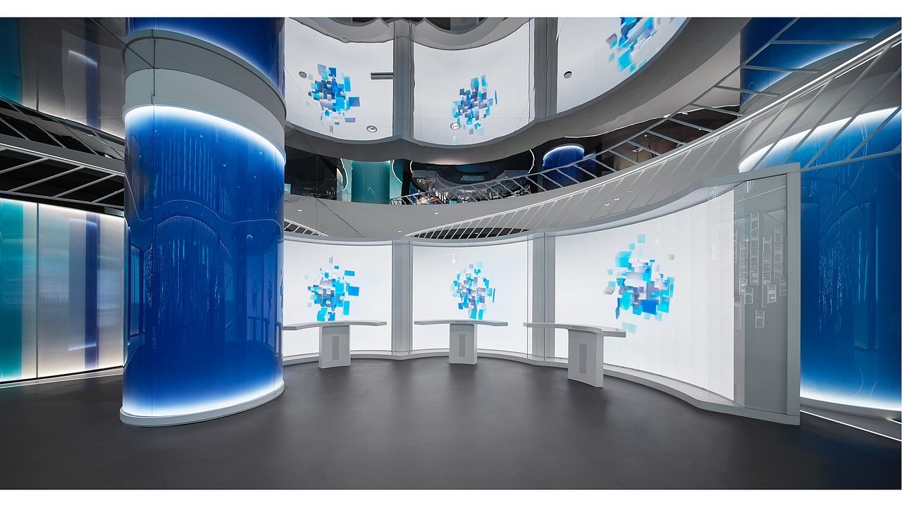 字节跳动企业展厅（图ZMzkzMDMwMDg0） - 展陈设计 - 站酷设计师易森空间设计原创素材 - 站酷ZCOOL