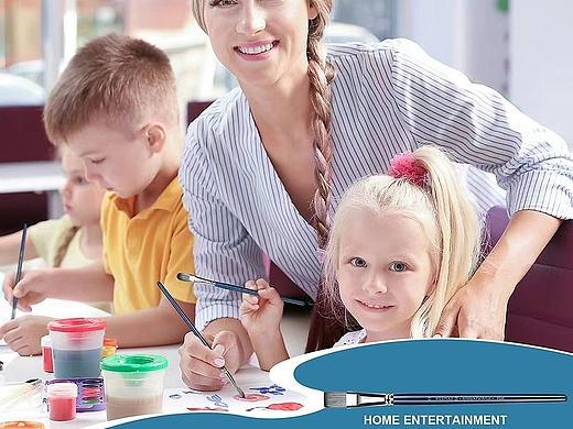 亚马逊美术用品主图设计