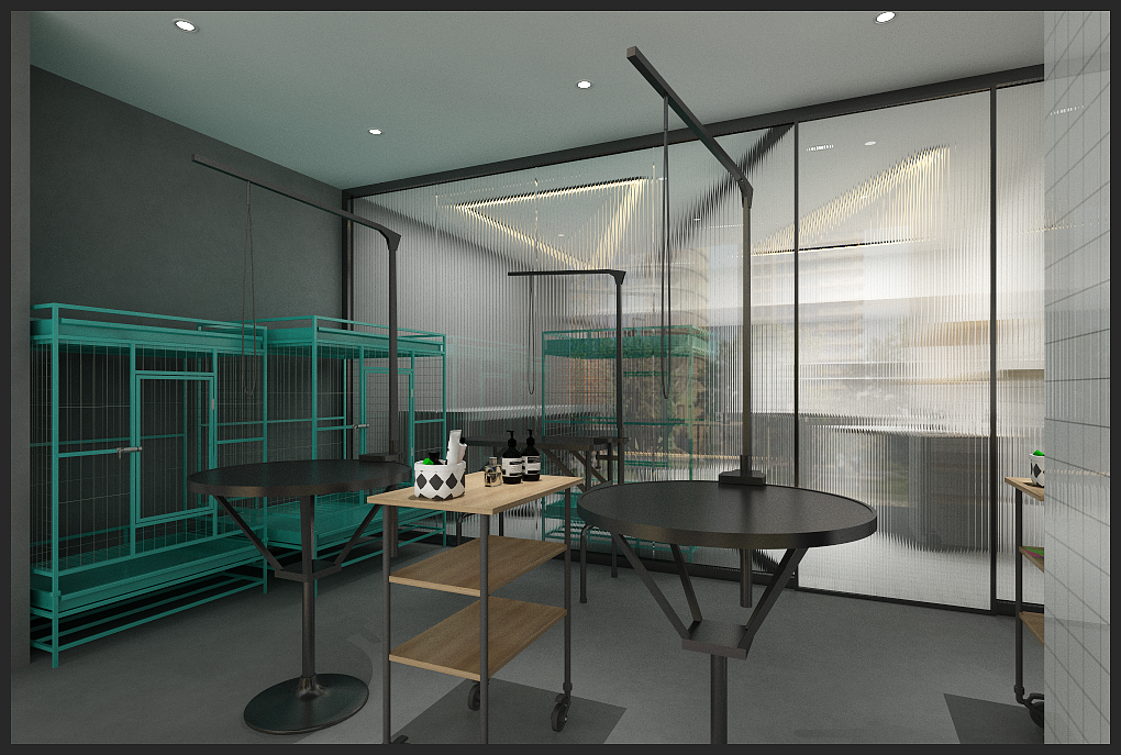 狗咖商业空间设计-北京三元桥店