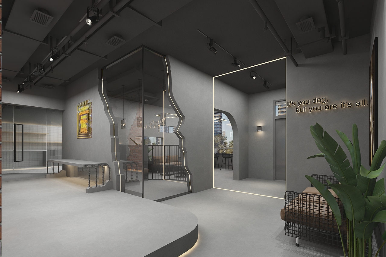 甲方最喜欢的斑驳和破碎重组的感觉