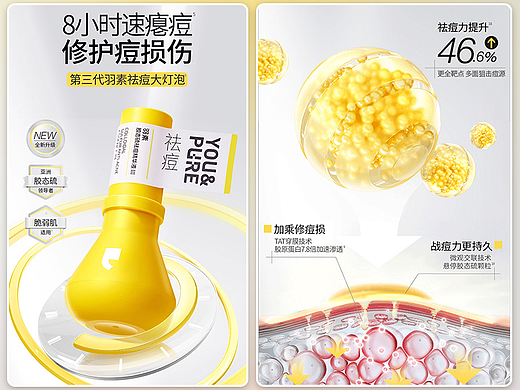 销量2000多万的祛痘精华液详情页是怎么样的呢？