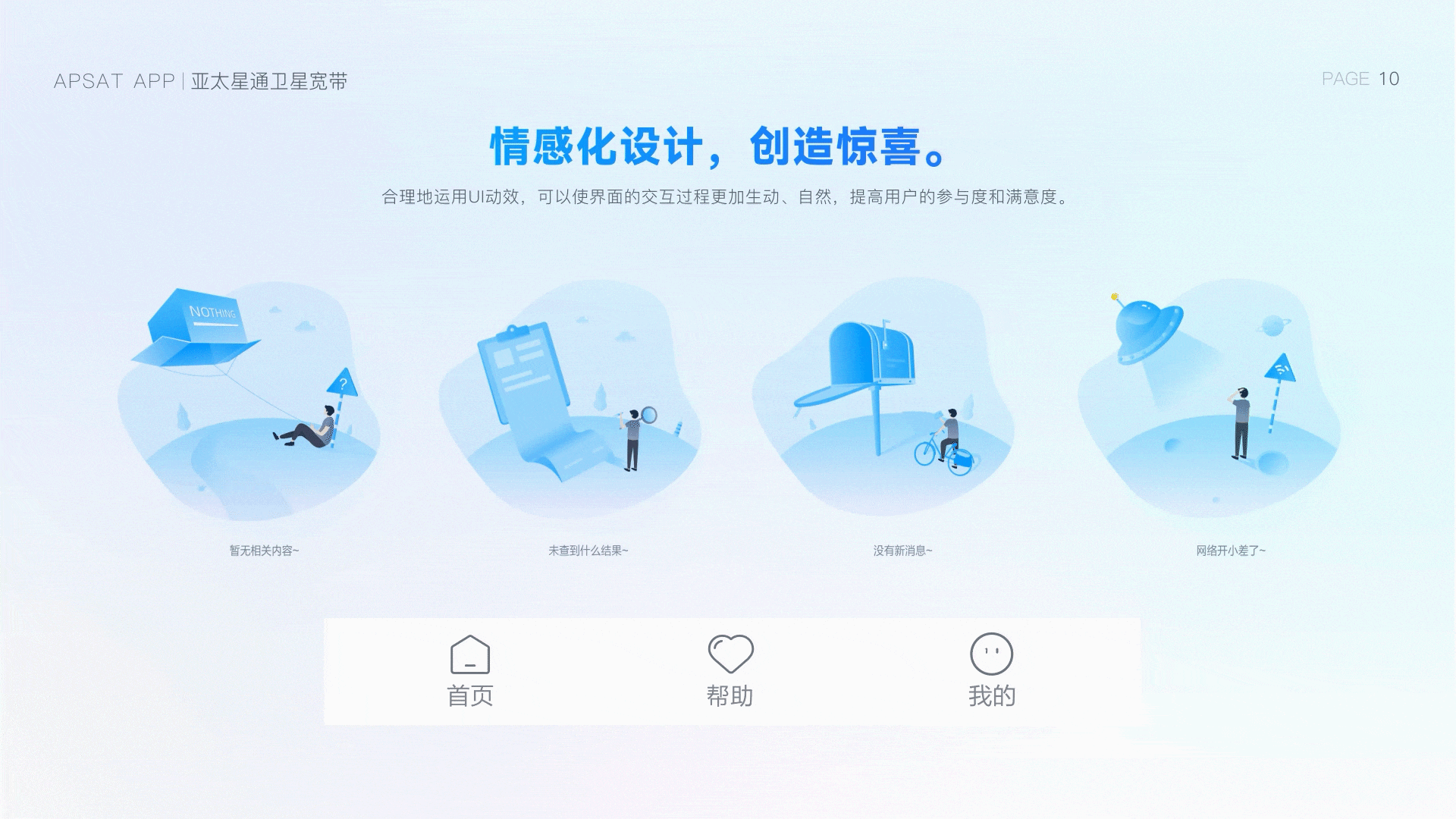 卫星宽带APP（图ZMzkzMDQ3NTY4） - APP界面 - 站酷设计师希古原创素材 - 站酷ZCOOL