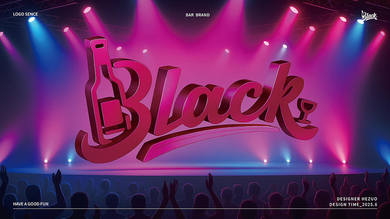 BLACK 酒吧 / AIGC品牌全案视觉设计（图ZMzkzMDQ4ODIw） - 品牌 - 站酷设计师AIGC田螺先生原创素材 - 站酷ZCOOL