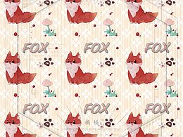 印花｜??漿果狐狐 