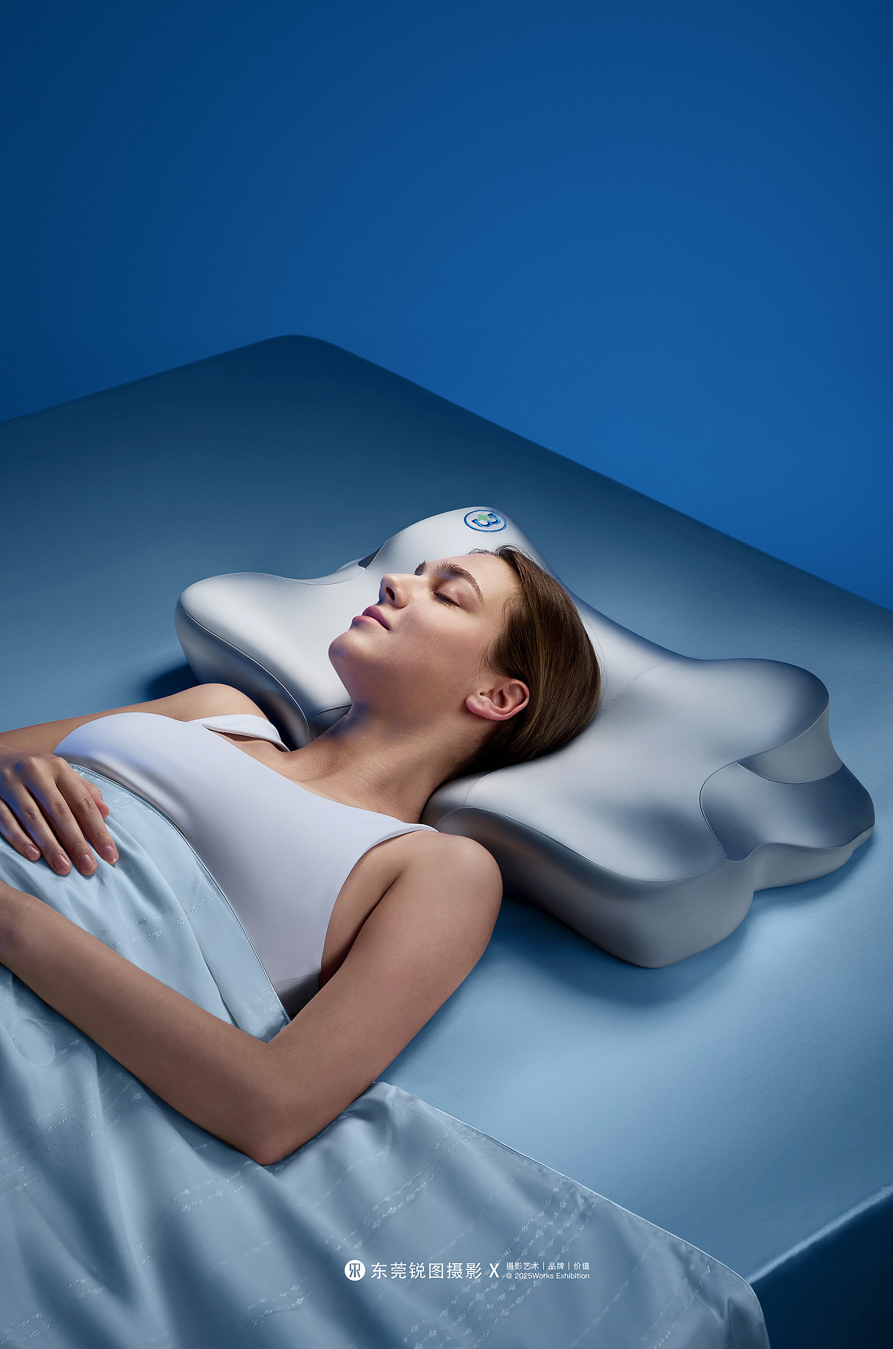 枕头产品摄影 | 拜尔小蛮腰护腰枕头 X 东莞锐图摄影