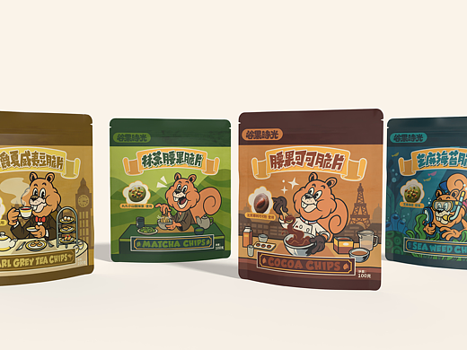 腰果零食品牌包装设计 I 谷果時光