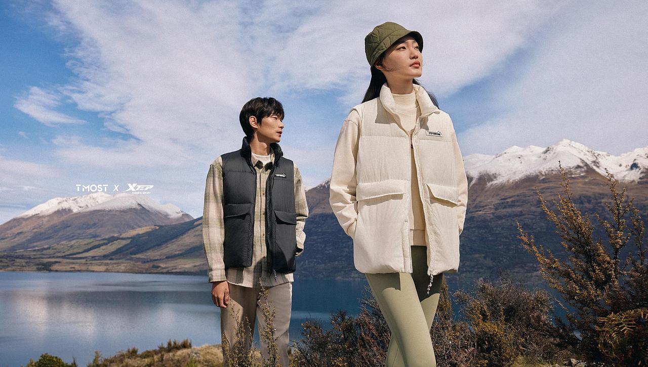 商业摄影｜为特步在新西兰拍摄一组视觉大片