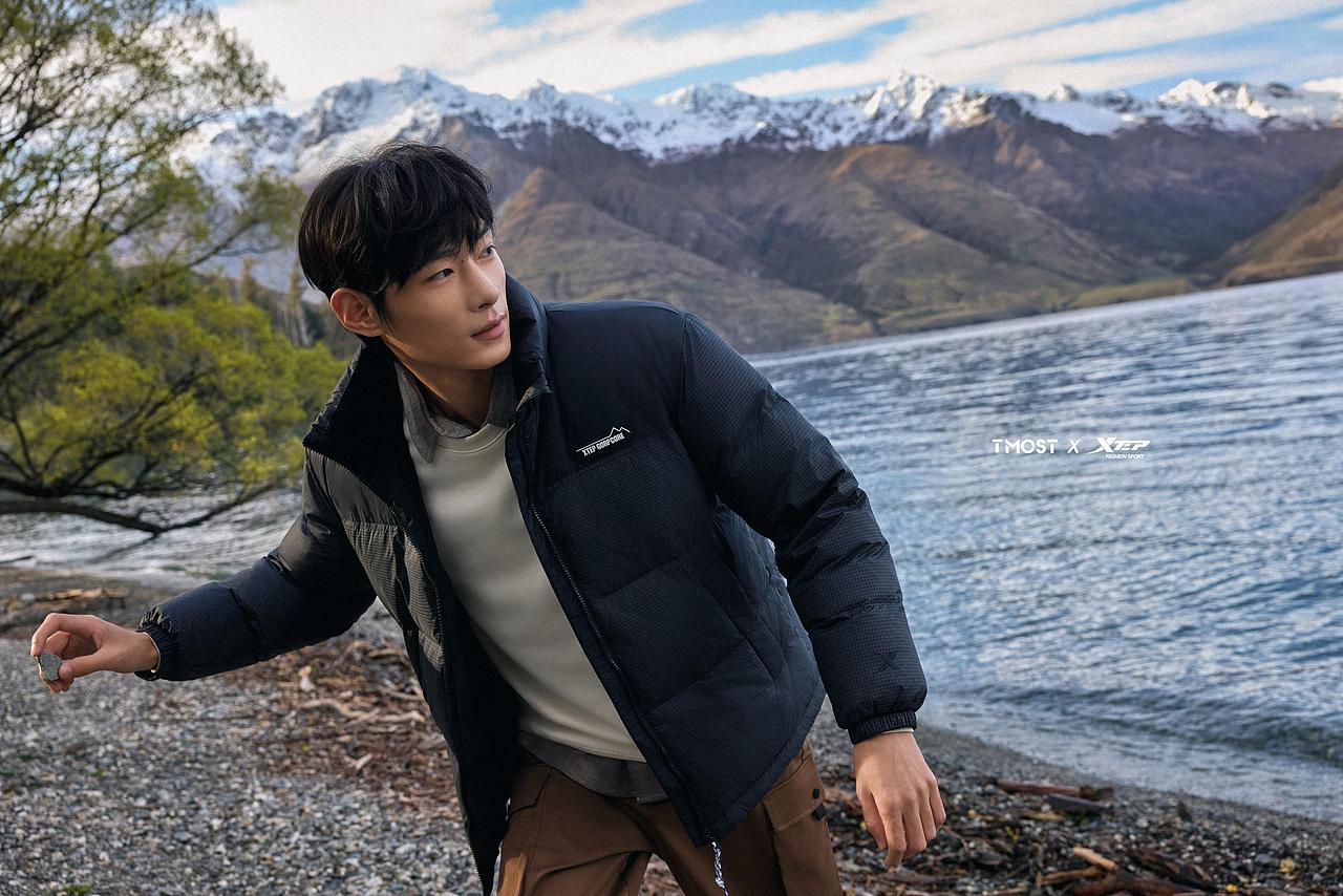 商业摄影|为特步在新西兰拍摄一组视觉大片