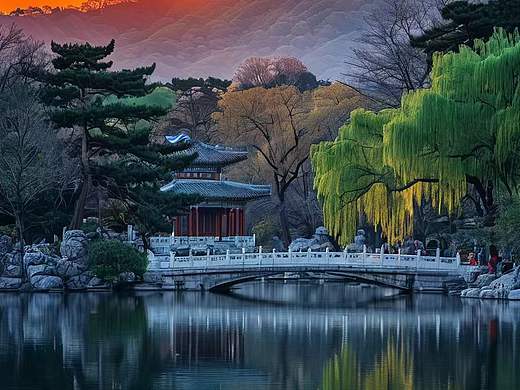 中式园林香山公园