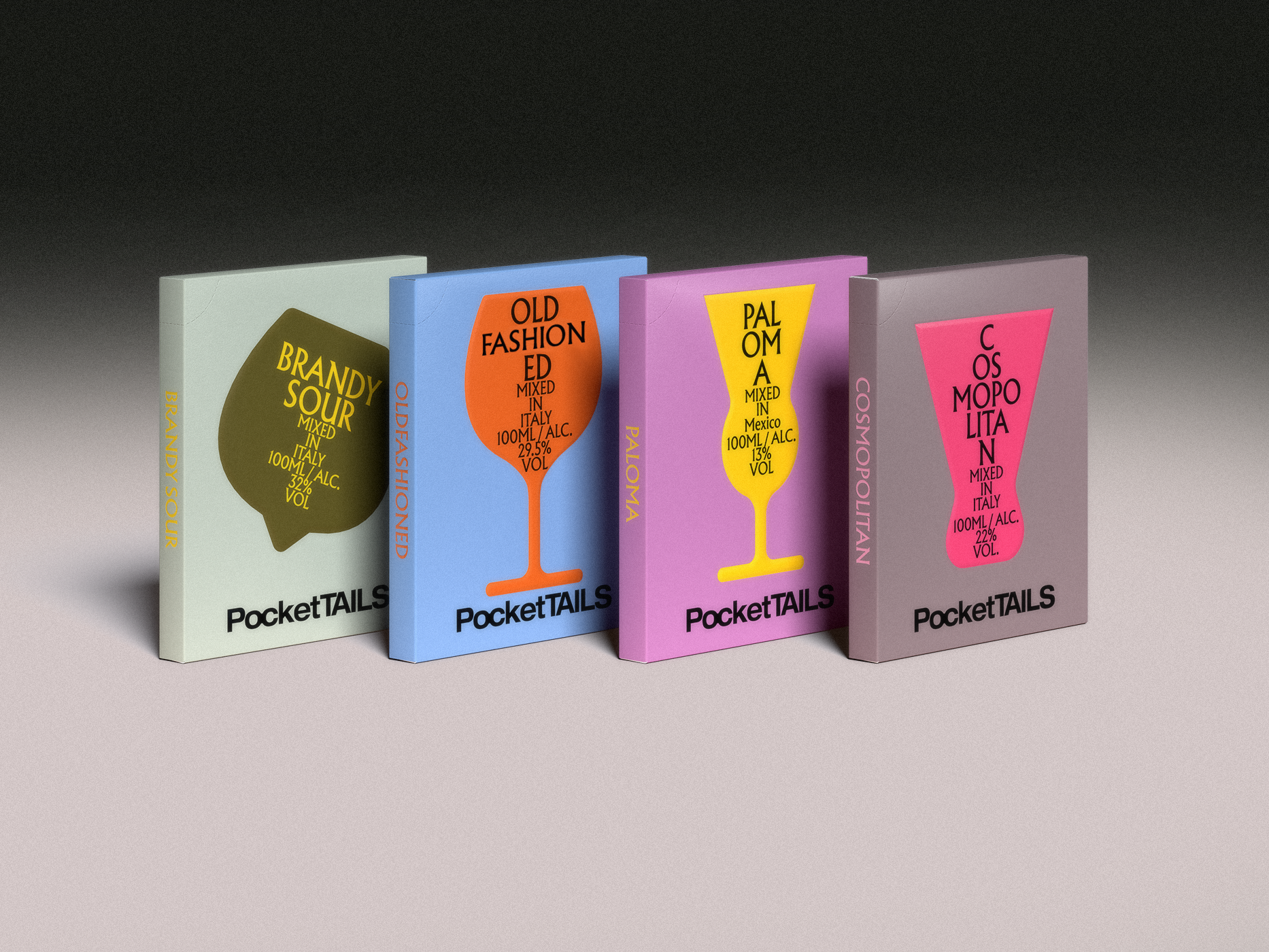 PocketTAILS-便携式鸡尾酒品牌设计