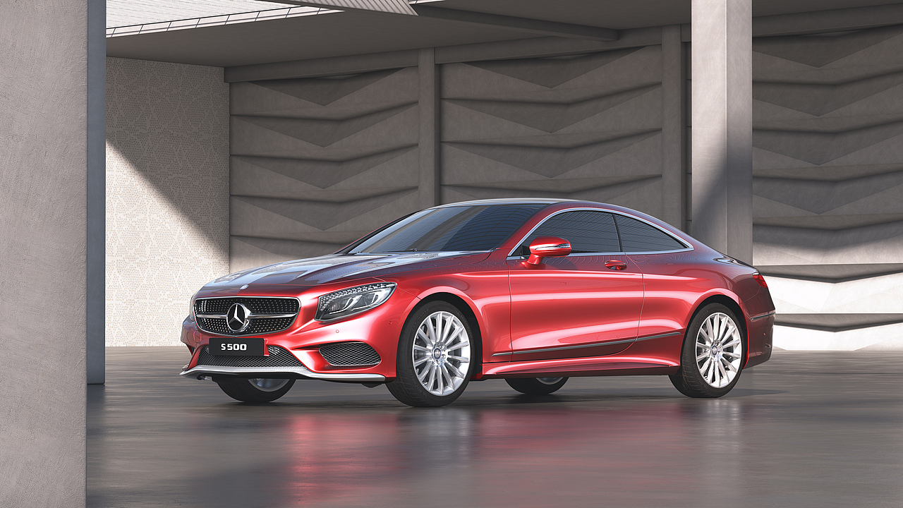 奔驰/S500_CGI（图ZMzkzMDg2OTA0） - 机械/交通 - 站酷设计师Yat359原创素材 - 站酷ZCOOL