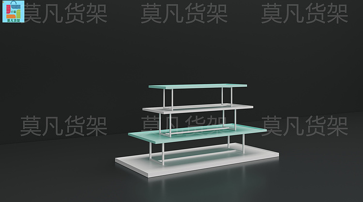 莫凡货架厂家免费设计单面双面文创潮玩店道具按需采购
