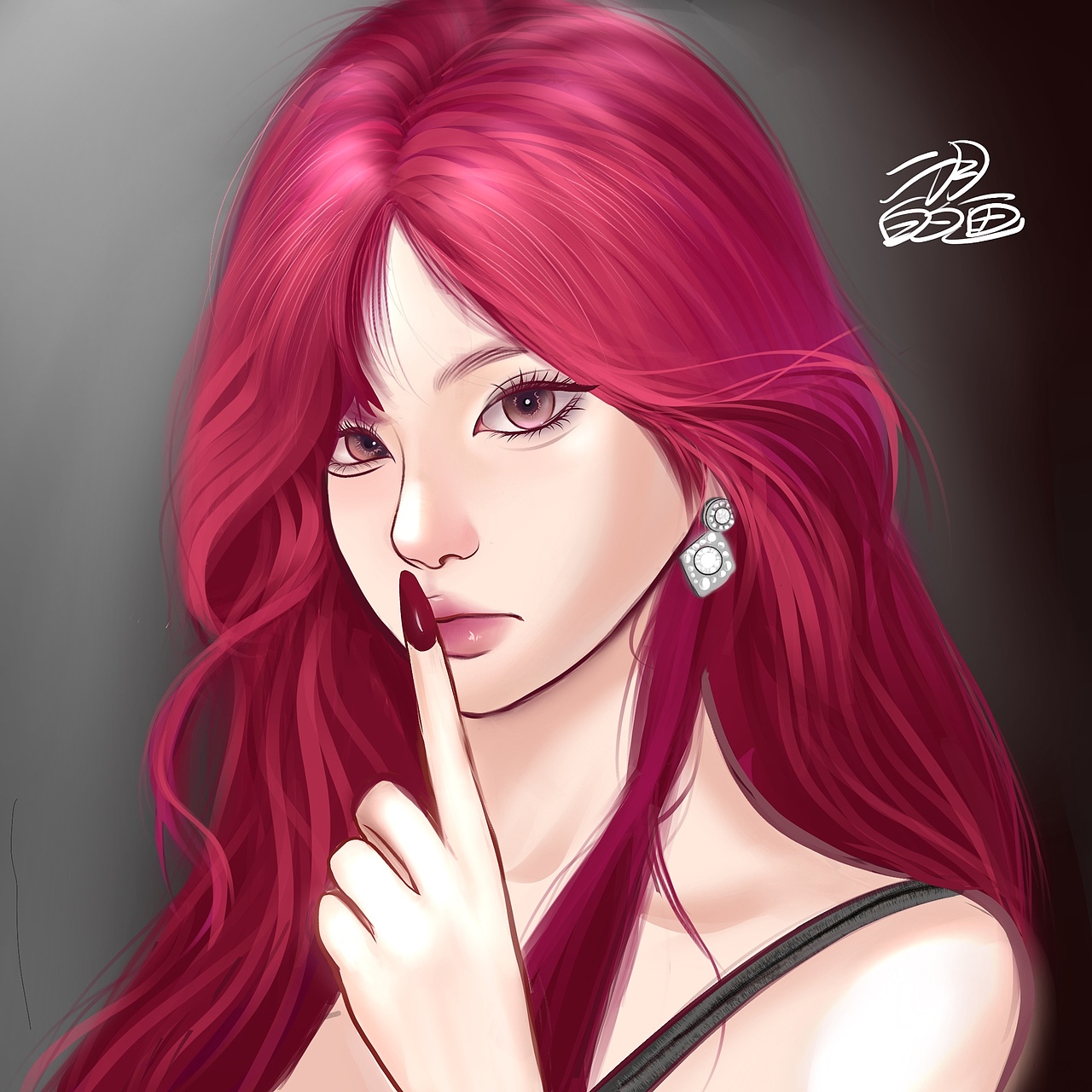 红发少女头像（图ZMzkzMTAyMzA0） - 其他 - 站酷设计师二月的画原创素材 - 站酷ZCOOL