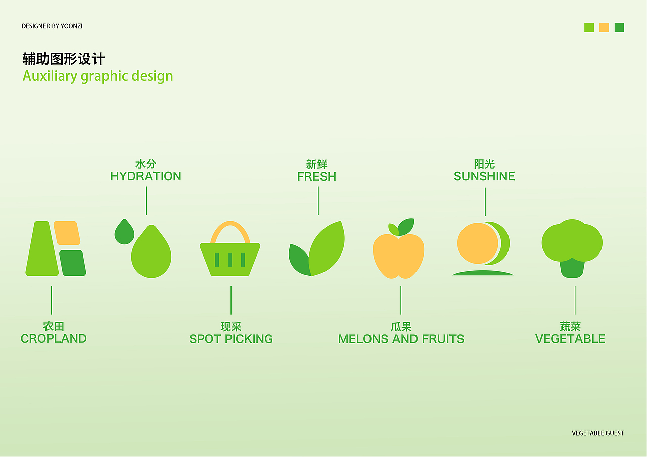 蔬客品牌视觉设计（图ZMzkzMTA5NDQ0） - 品牌 - 站酷设计师Yoonzi原创素材 - 站酷ZCOOL