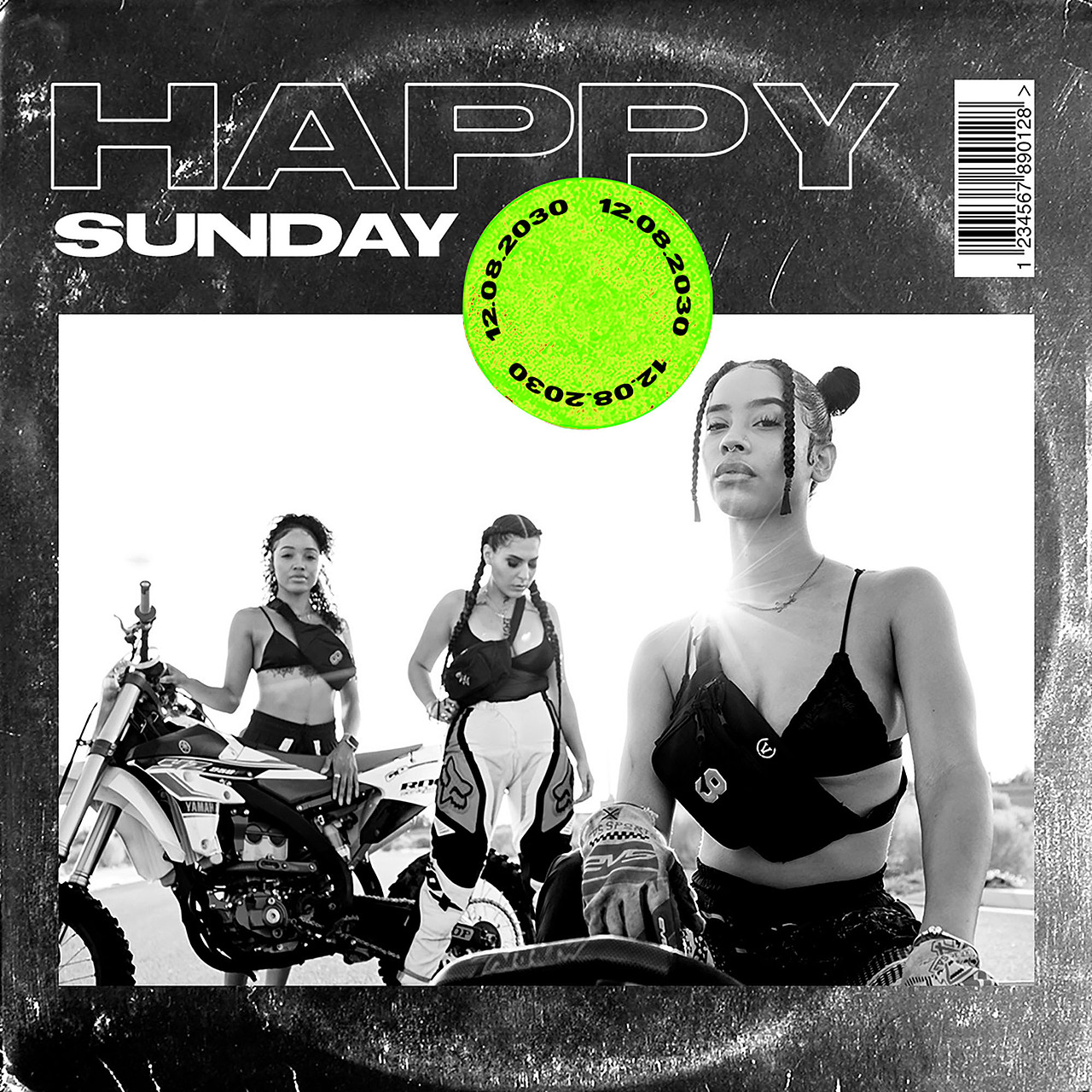 25款潮流时尚霓虹撕纸效果新媒体推广电商海报样机