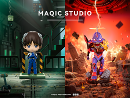 EVA「补完计划」系列盲盒——潮玩盲盒摄影