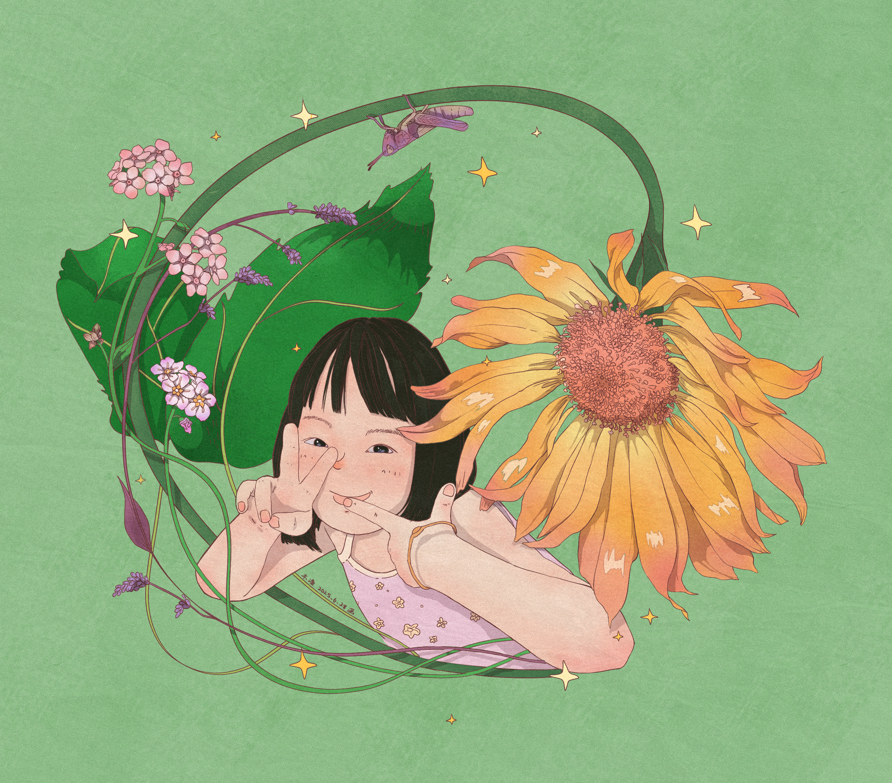 鱼与花花世界