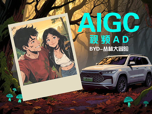 AIGC视频广告｜丛林大冒险