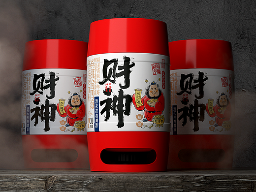 博创／财神啤酒包装