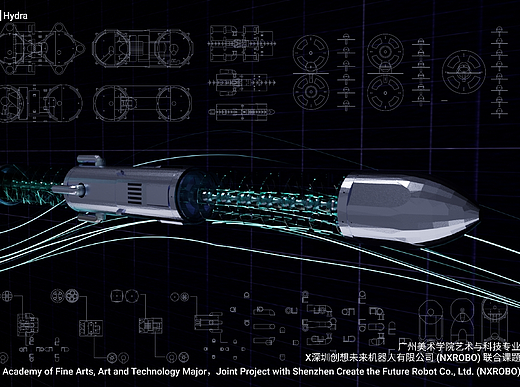#2025青春答卷#广州美术学院《珊瑚群巡查机器人》