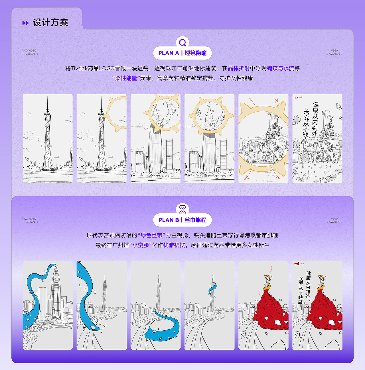 CHOICE 营销｜再鼎医药宫颈癌关爱视频获 VEGA 铂金奖（图ZMzkzMTM4Mjg4） - 动画/影视 - 站酷设计师CHOICE窍思原创素材 - 站酷ZCOOL