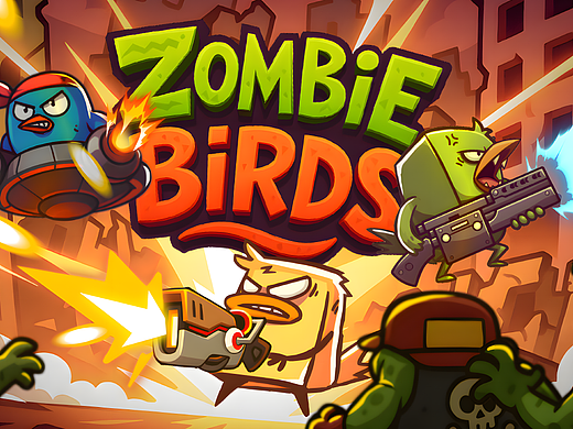 海外休闲射击游戏--ZOMBIE BIRDS