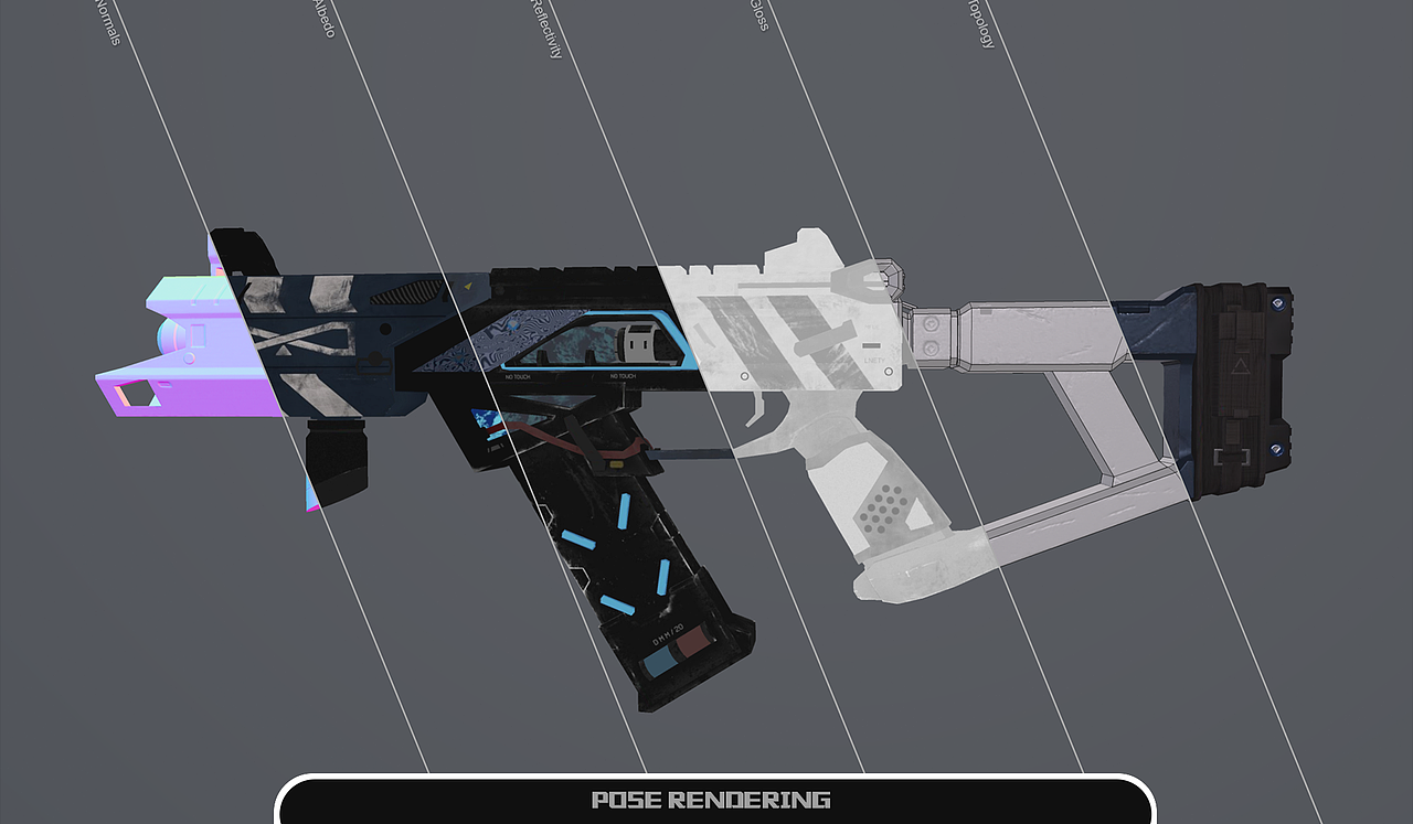 次世代模型,UE地编求职作品集