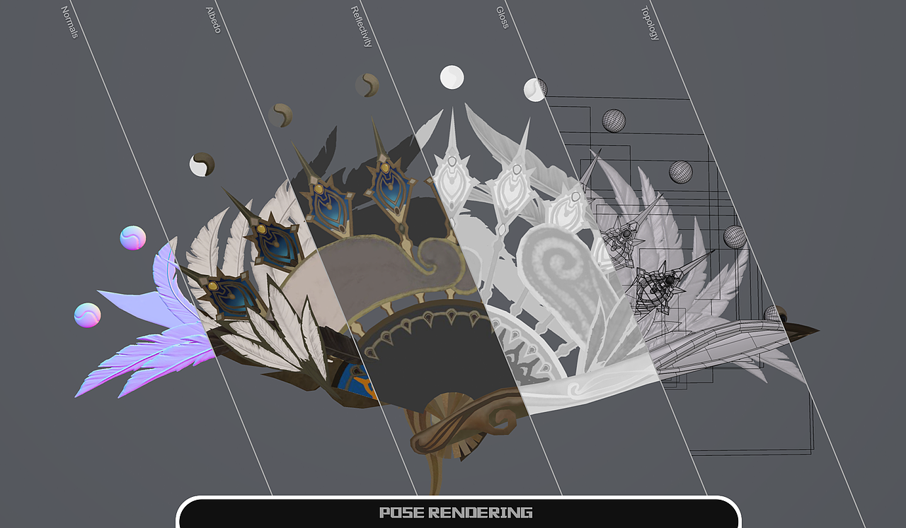 次世代模型,UE地编求职作品集