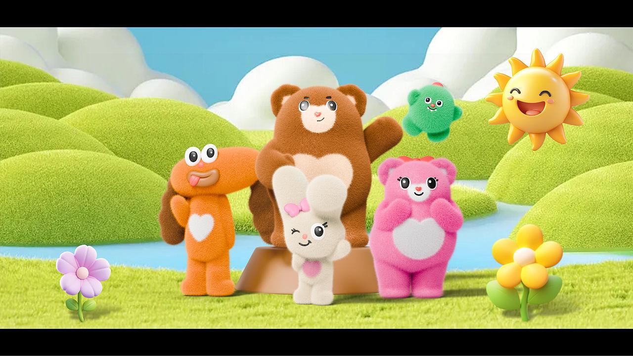 泰迪总动员 | 陪伴一亿儿童快乐成长品牌（图ZMzkzMTQ2MDQ4） - IP形象 - 站酷设计师1KAI原创素材 - 站酷ZCOOL