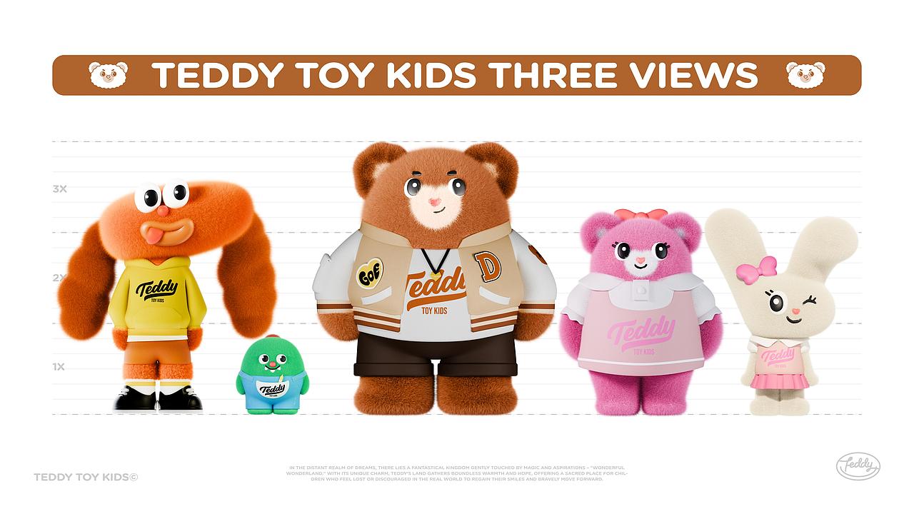 泰迪总动员 | 陪伴一亿儿童快乐成长品牌（图ZMzkzMTQ2MDcy） - IP形象 - 站酷设计师1KAI原创素材 - 站酷ZCOOL