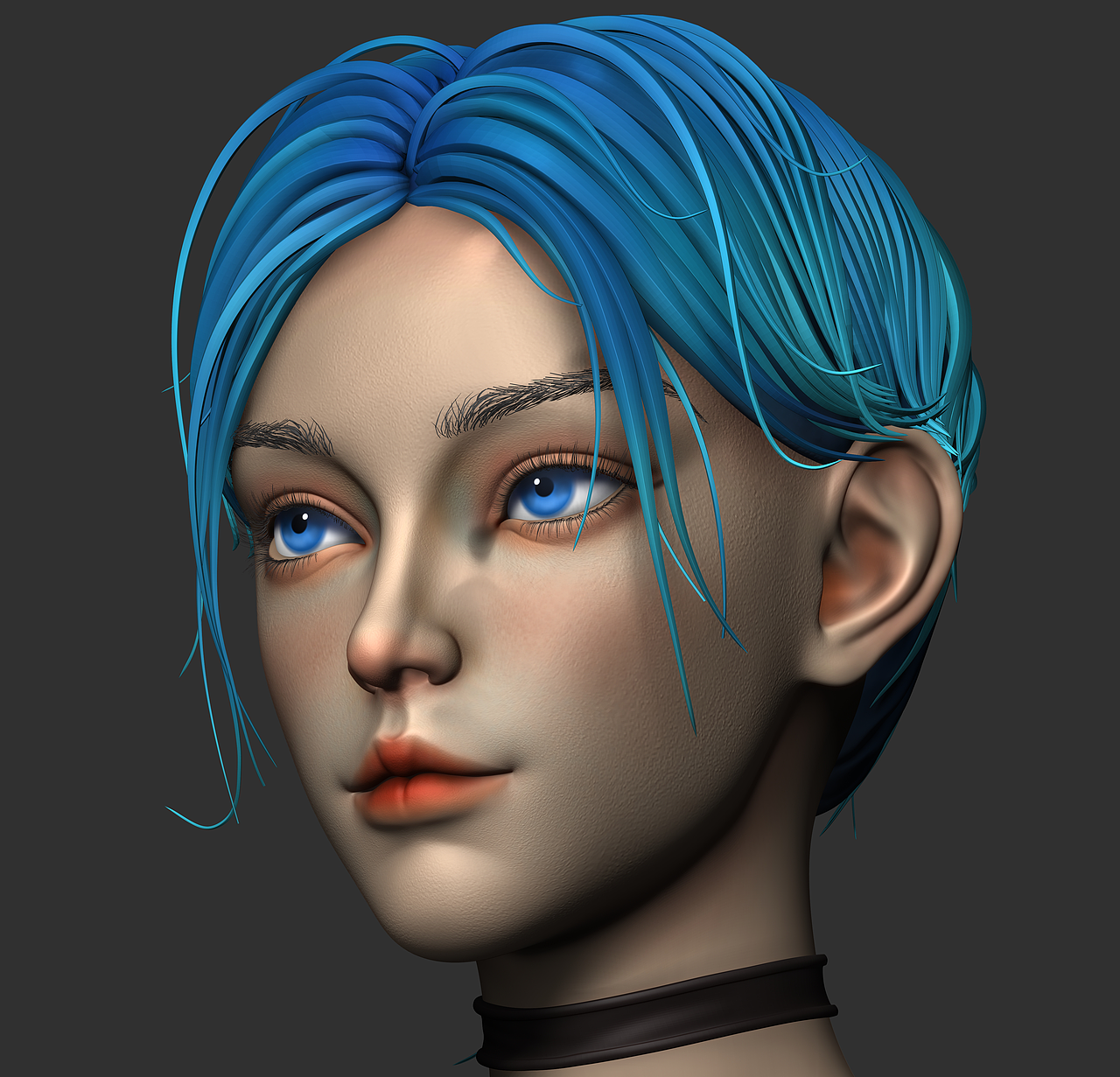 美型角色頭像練習(xí)（圖ZMzkzMTUyODA0） - 人物/生物 - 站酷設(shè)計(jì)師北墨南楊原創(chuàng)素材 - 站酷ZCOOL