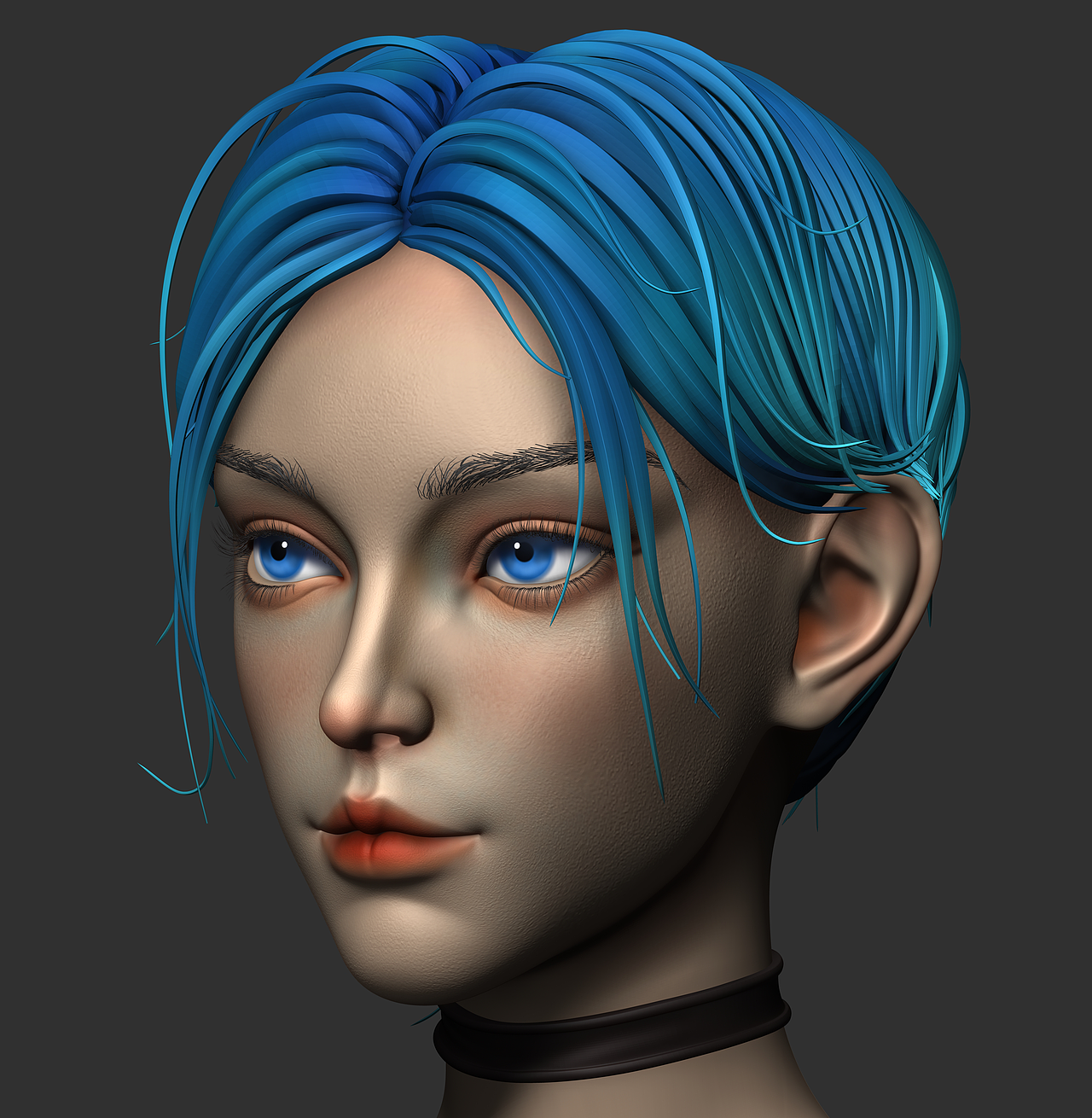 美型角色頭像練習(xí)（圖ZMzkzMTUyODEy） - 人物/生物 - 站酷設(shè)計(jì)師北墨南楊原創(chuàng)素材 - 站酷ZCOOL