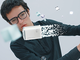 充电器实景合成产品广告