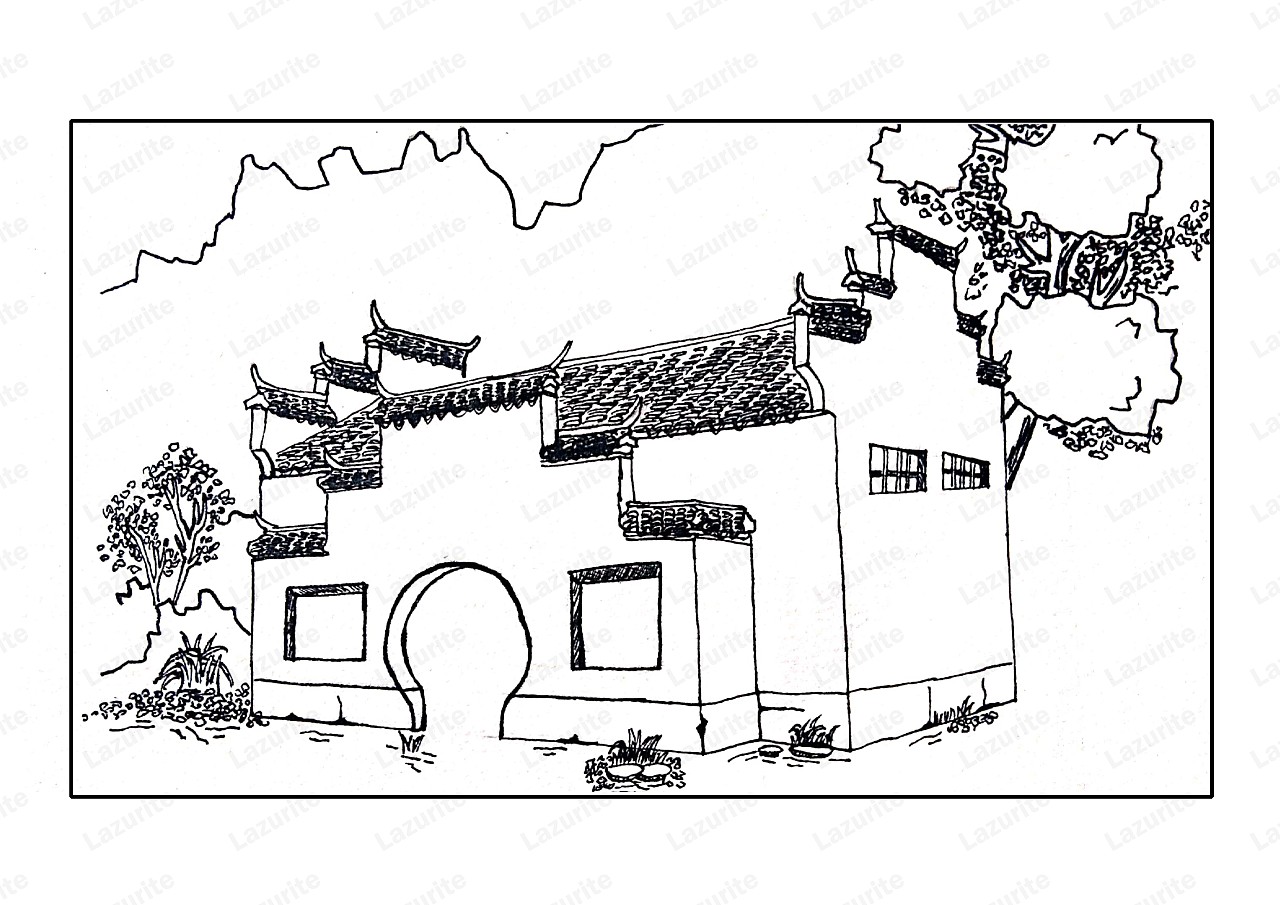 钢笔画写生 | ①（图ZMzkzMTU3ODgw） - 绘画 - 站酷设计师Lazurite77原创素材 - 站酷ZCOOL