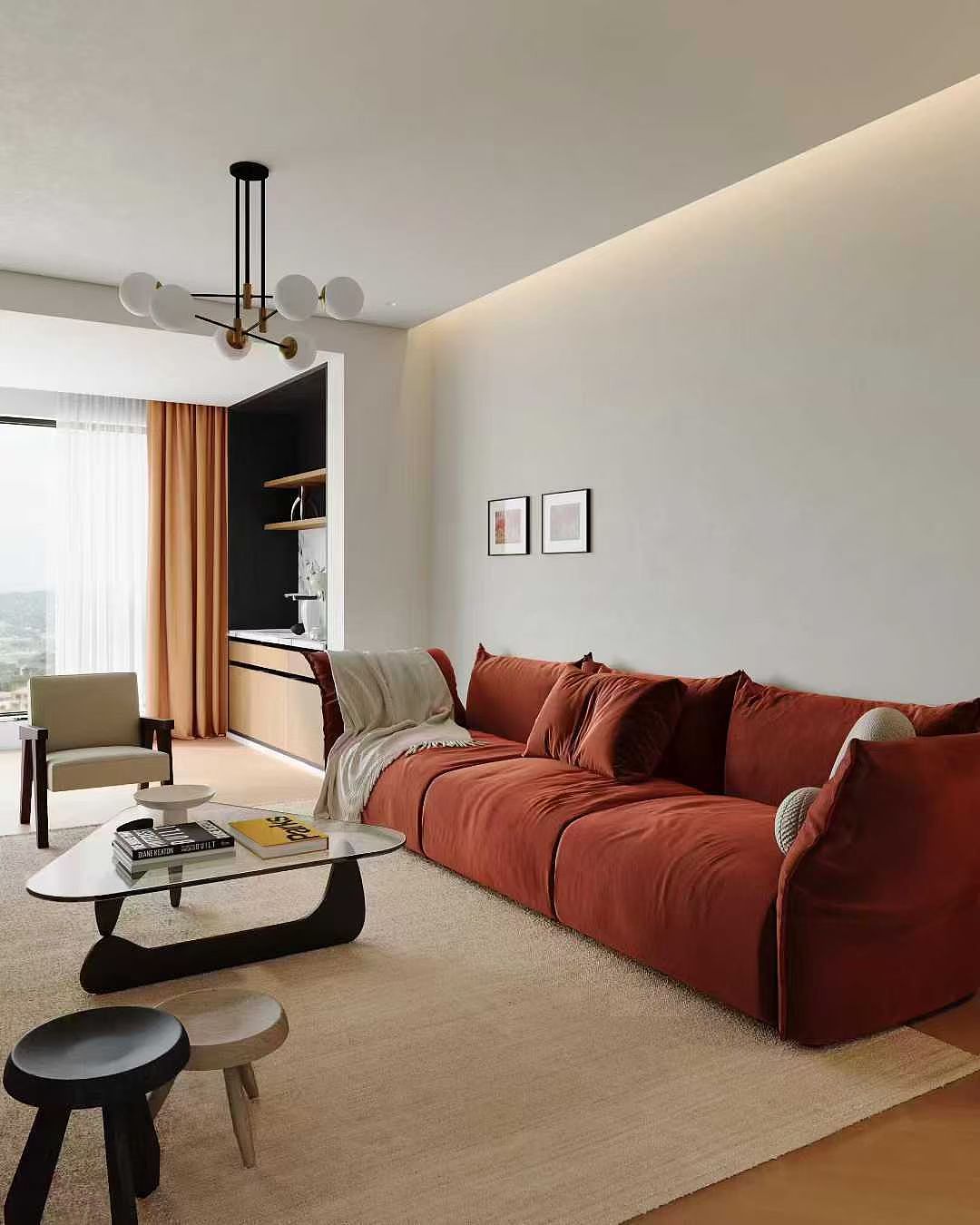 美拉德色系的家 真的美出圈啦🔸