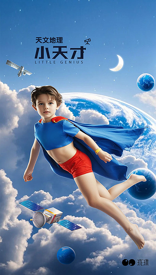 蓝色系列天空白云详情图