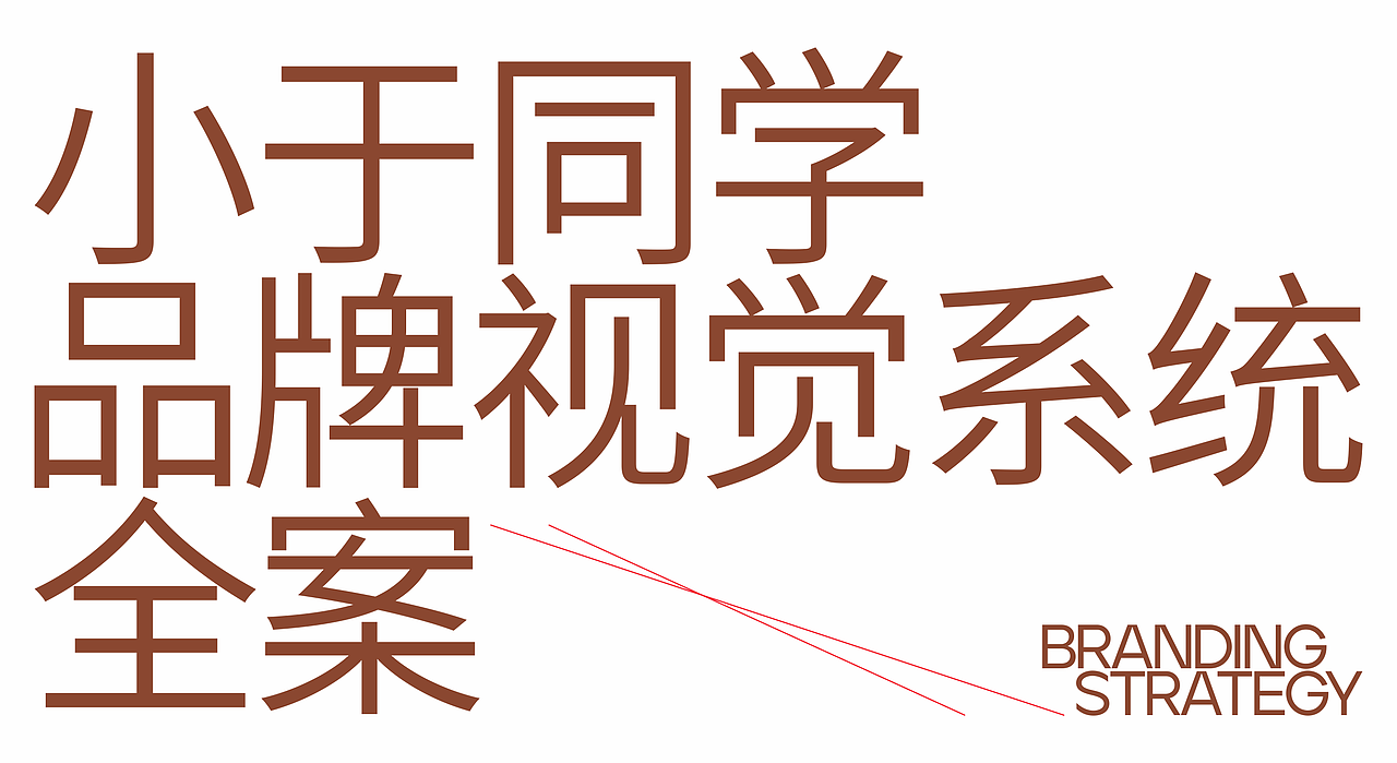 小于同学丨品牌设计