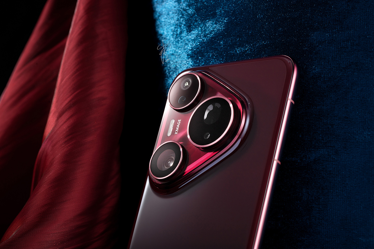 HUAWEI Pura 80 Pro+ 釉红（图ZMzkzMTcyNDk2） - 产品摄影 - 站酷设计师摄影师小恰原创素材 - 站酷ZCOOL