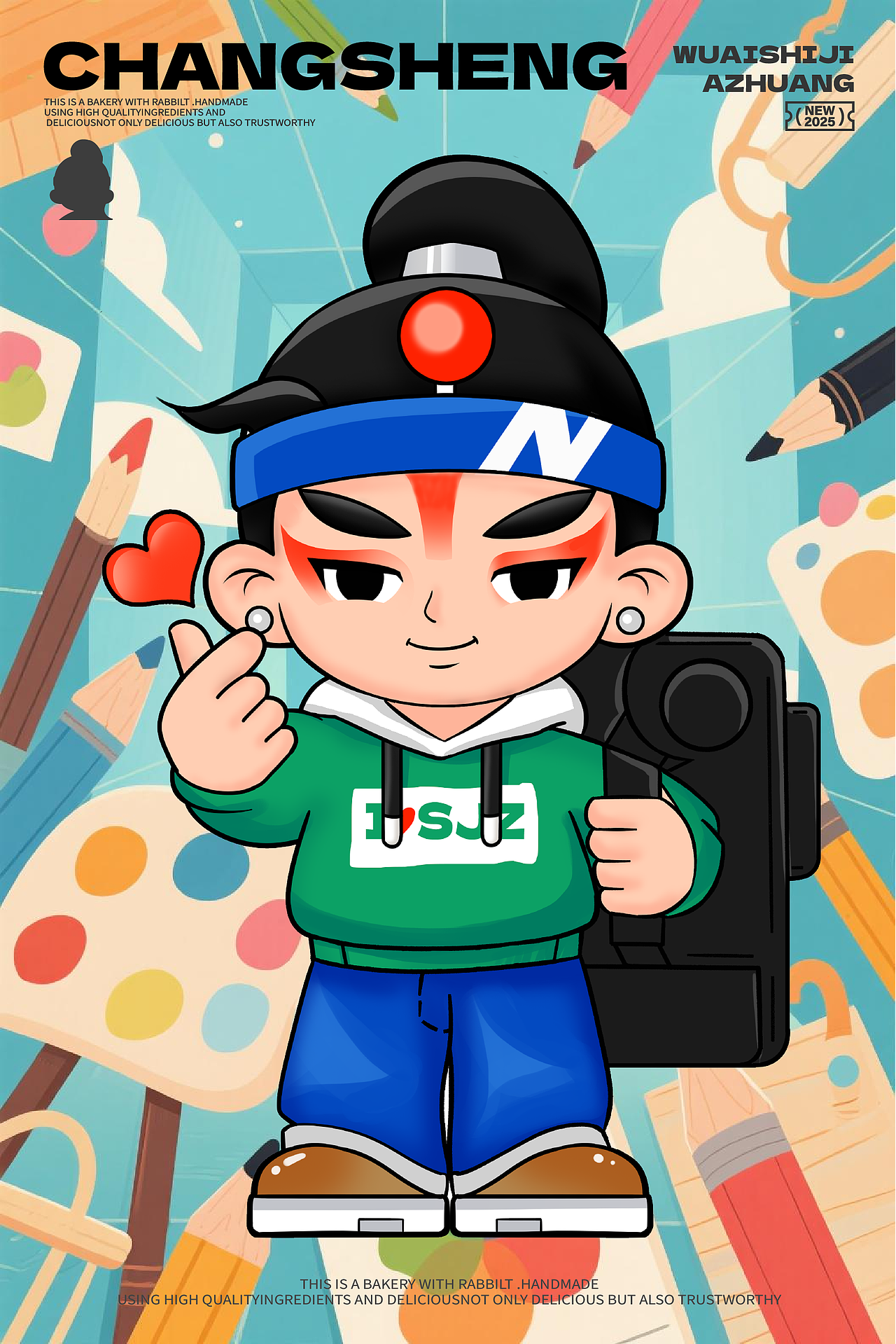 常胜原创IP设计（图ZMzkzMTc0MzMy） - IP形象 - 站酷设计师铭小叔原创素材 - 站酷ZCOOL