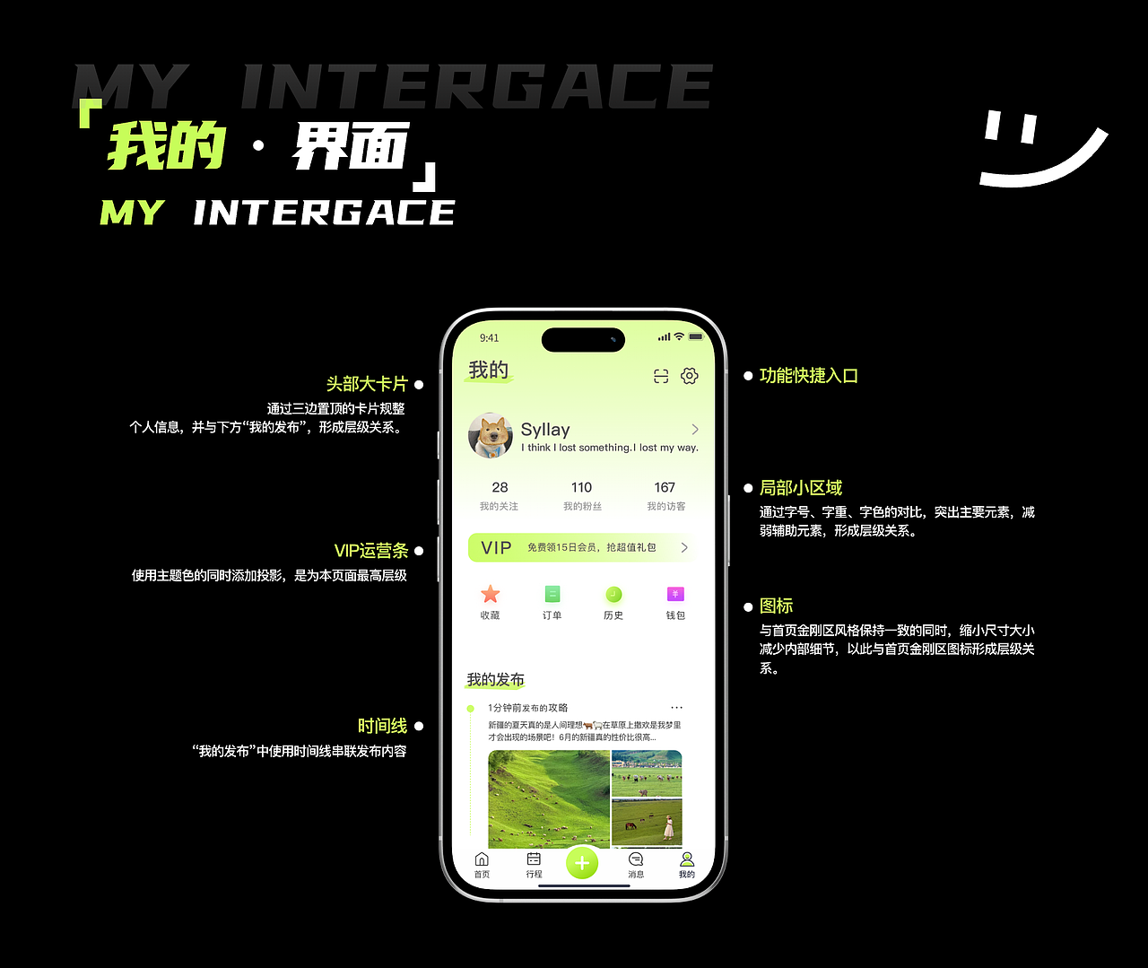 【Gooh旅记】APP界面UI设计