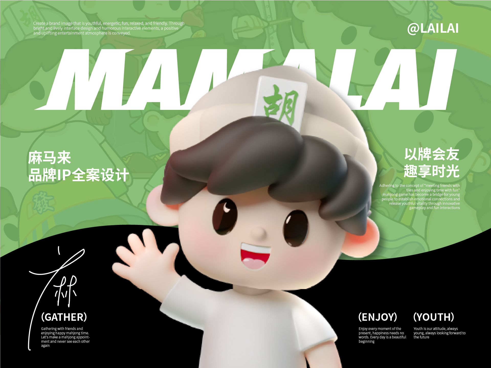 麻马来 | 品牌IP设计全案 | 麻将吉祥物IP