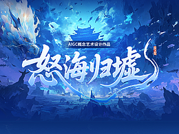 AIGC游戏概念视觉设计丨《怒海归墟》