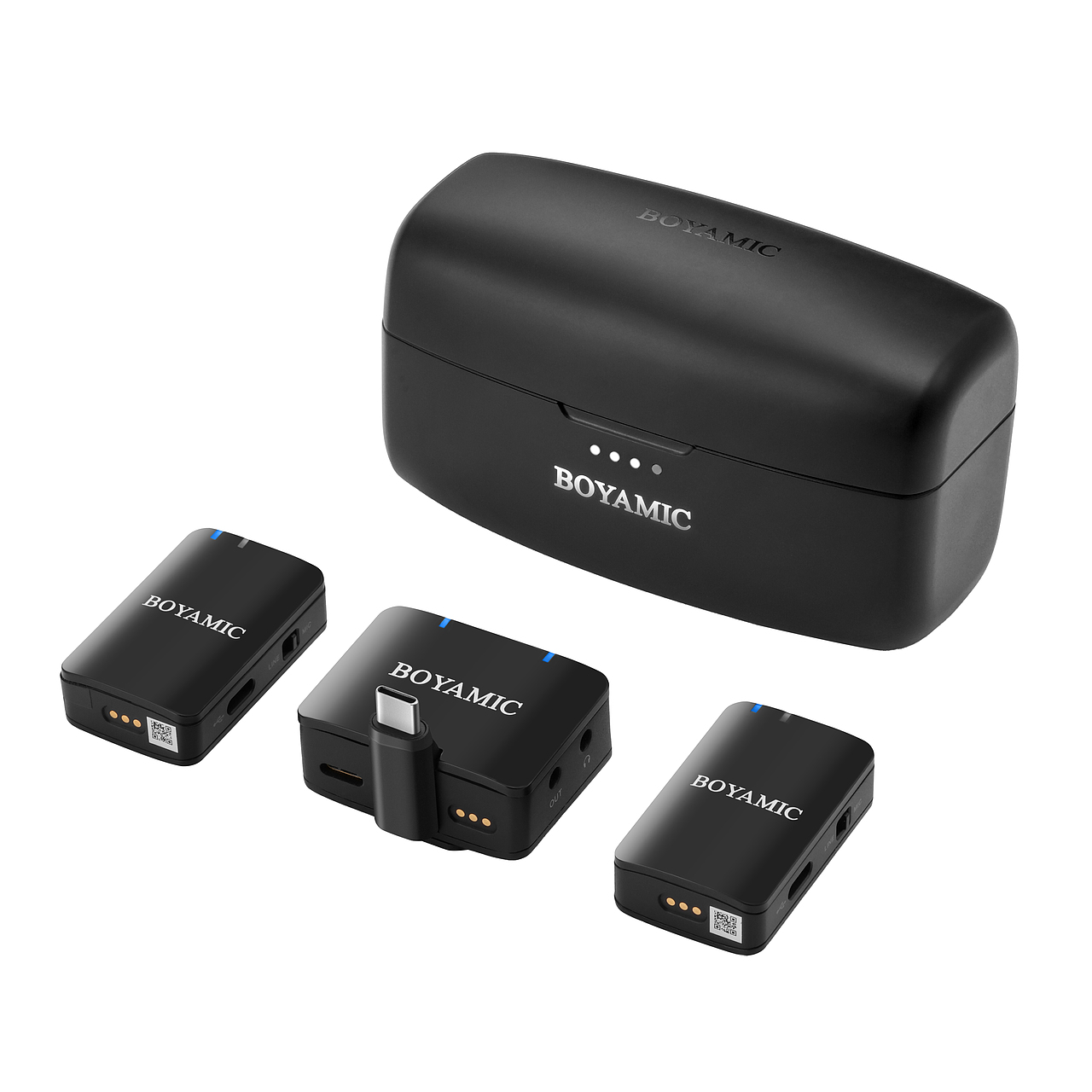 BOYA麦克风白底图