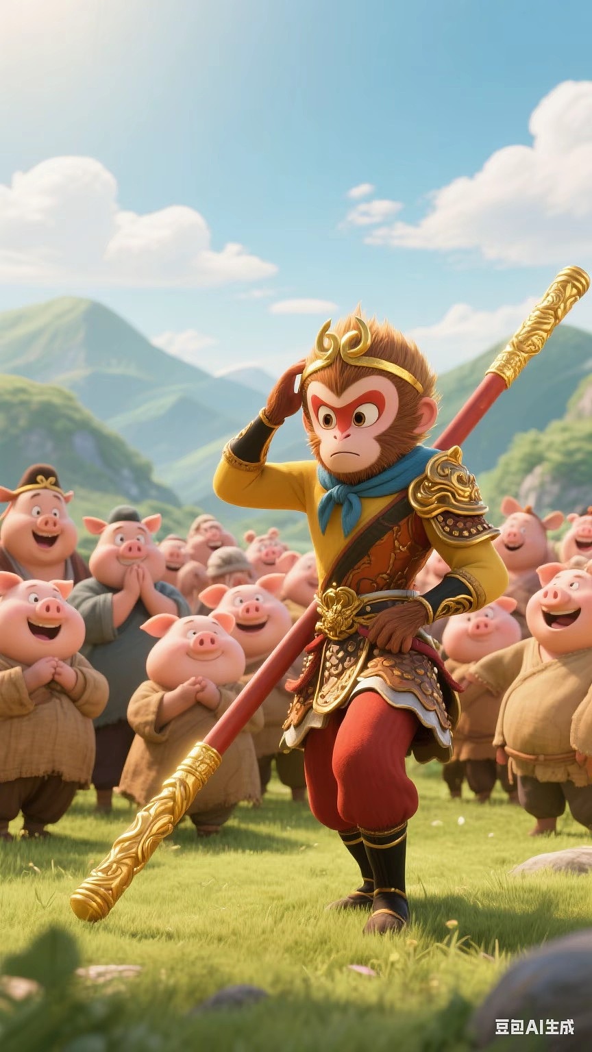 孙悟空与猪八戒