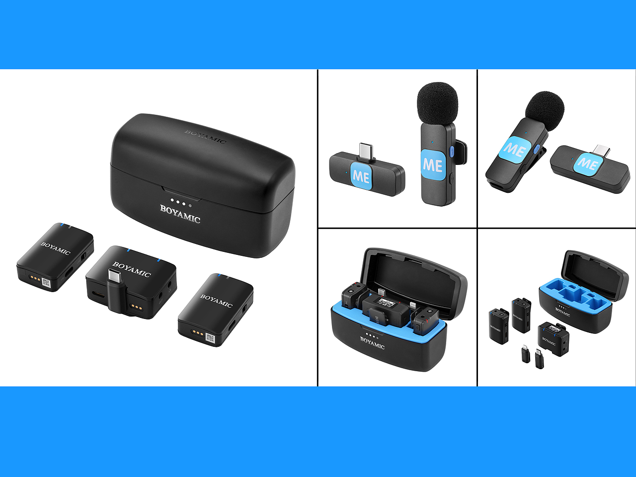 BOYA麦克风白底图