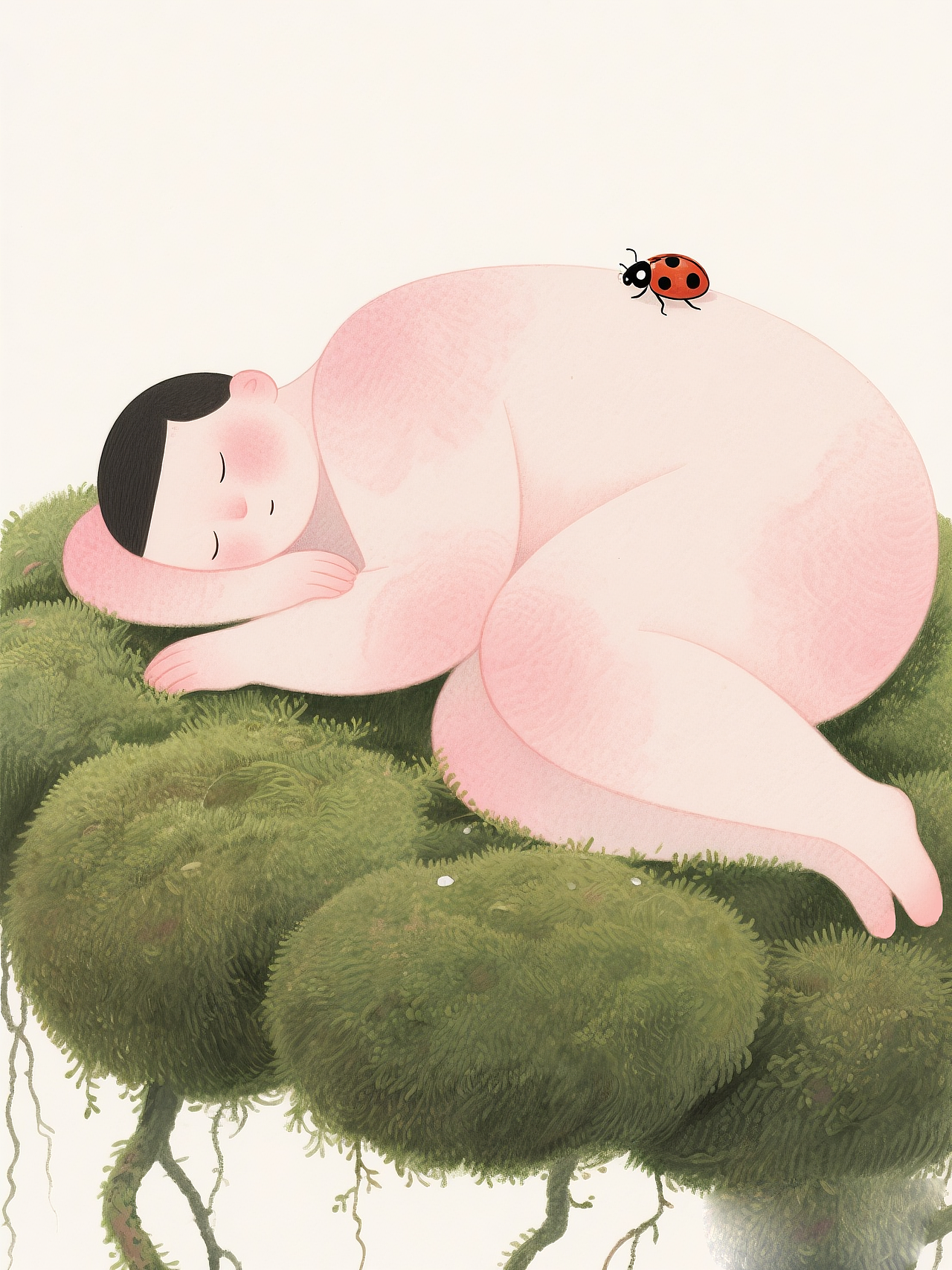 《今晚睡在...》4完结(睡气球、水母、苔藓、雪上)