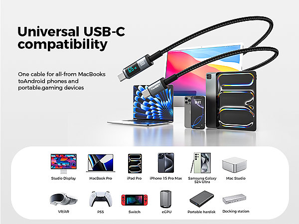 数据线亚马逊主图设计(100W数据线)