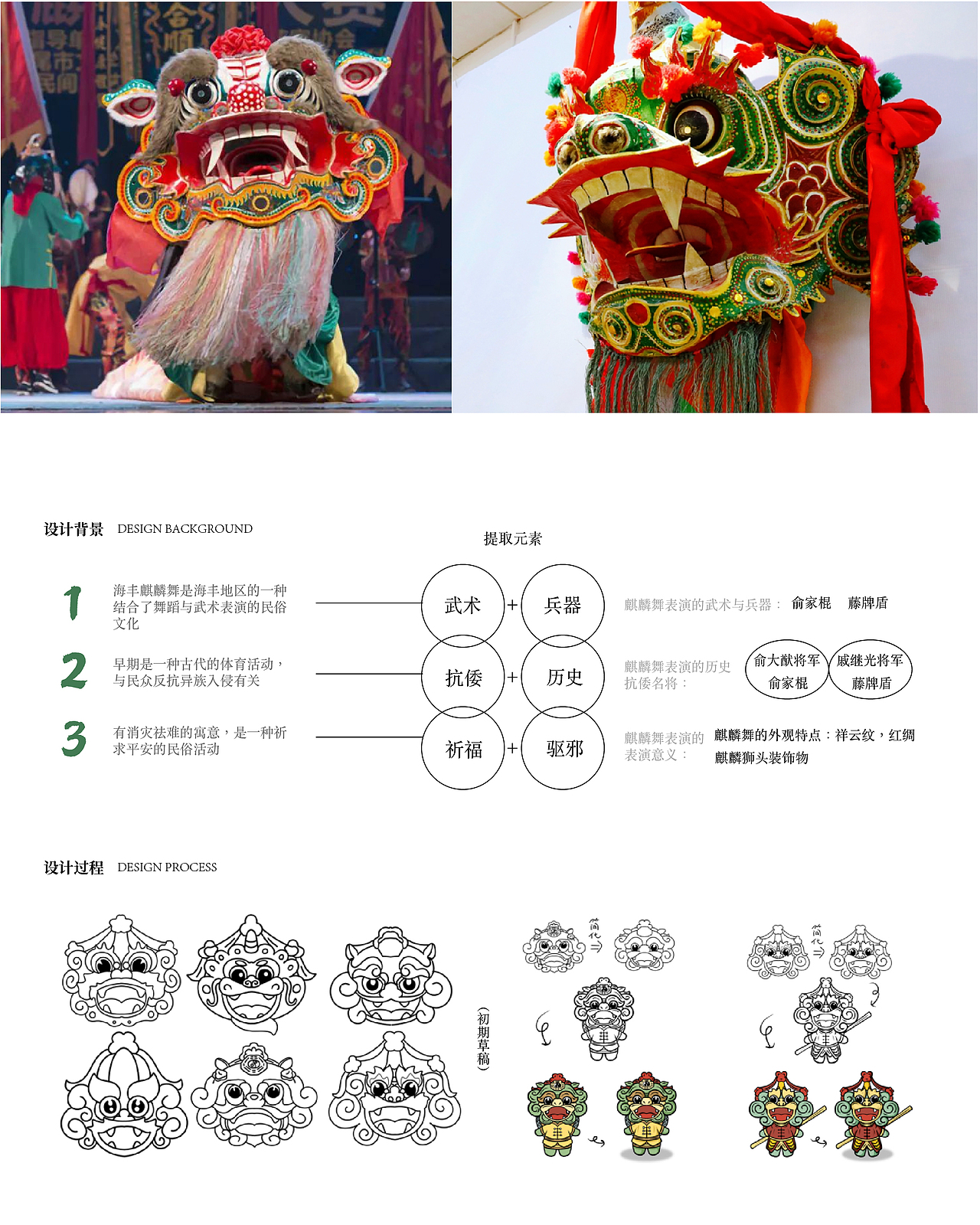 海丰虎狮｜麒麟舞IP形象设计｜非遗舞狮IP形象设计（图ZMzkzMjExMTcy） - IP形象 - 站酷设计师星火像素原创素材 - 站酷ZCOOL