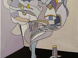 丙烯畫（房樹人）