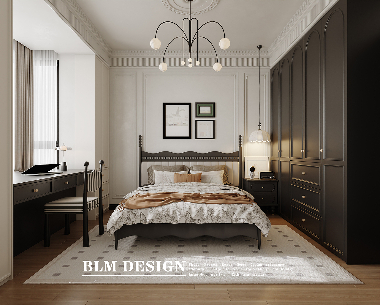 法式—白龙马效果图